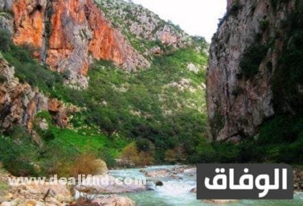 مواقع المحميات الطبيعية في الجزائر على الخريطة