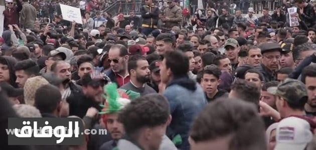 التقديرات حسب المعدل في الجزائر والنسبة المئوية للمعدل الفصلي والتراكمي