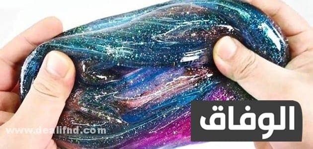 طريقة عمل السلايم الشفاف