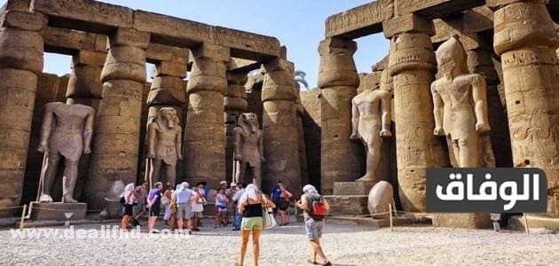 نسبة السياح التي تزور مصر