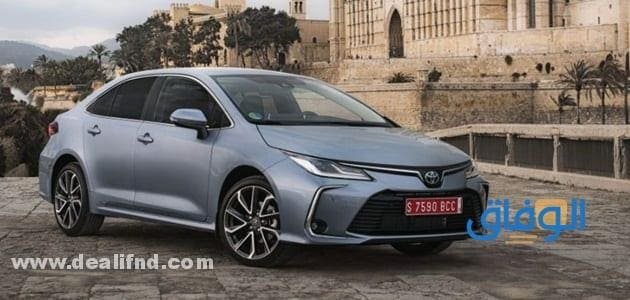 اسعار سيارات المعاقين تويوتا كورولا 2024 اخر تحديث