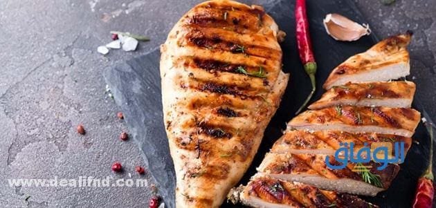 اكلات بصدور الدجاج المخلية