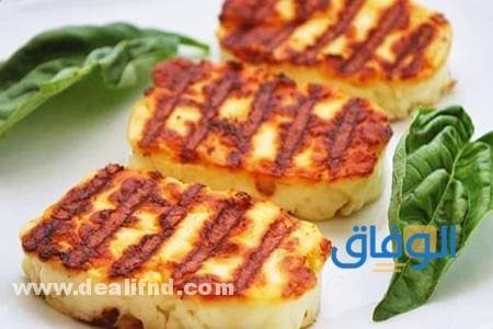 كيفية شوي جبنة الحلوم