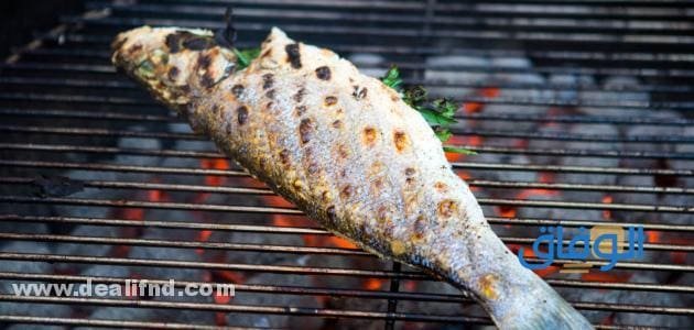 كيفية شوي السمك في المنزل