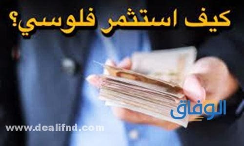 كيف استثمر اموالي في مشروع ناجح – 2024 بعائد مجزي