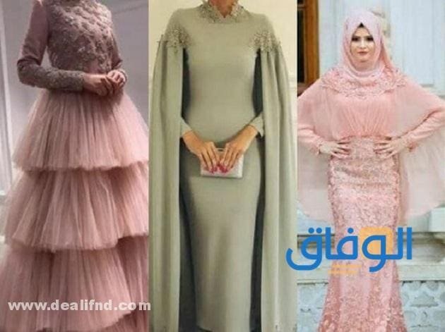فساتين سواريه بسيطة وشيك للمحجبات 2024 (أحدث الصيحات)