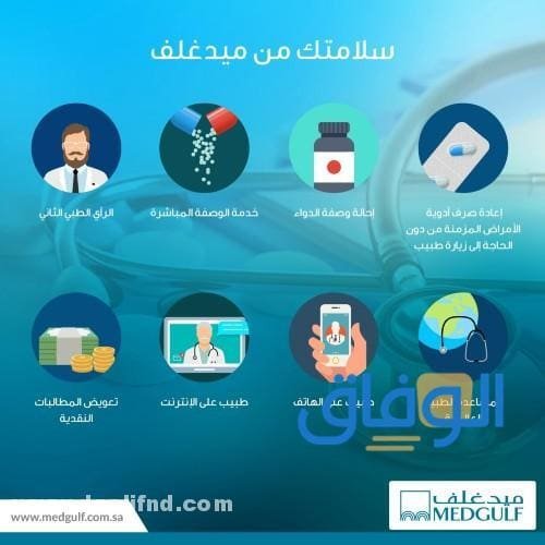 جدول : اسعار التامين الطبي في ميدغلف 2026 اسعار التامين الطبي في ميدغلف