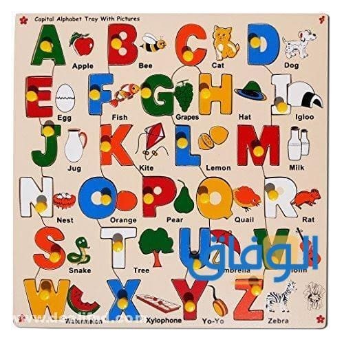 الحروف الانجليزيه ترتيبها (بالعربي للاطفال كاملة) 2024 الحروف الانجليزيه