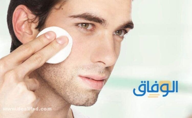 تنظيف الوجه للرجال