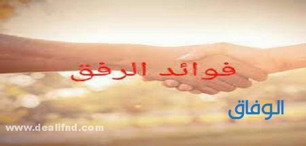 تقرير+20 (فوائد الرفق) والرحمة في حياة البشر فوائد الرفق