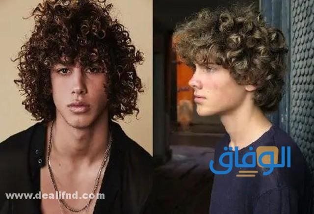 شعر كيرلي للرجال
