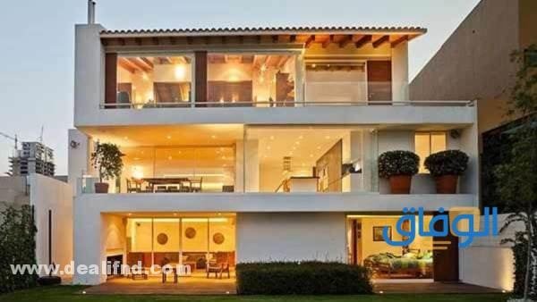 بالصور 08 (أفضل انواع زجاج واجهات الفلل) حديثة 2024 أفضل انواع زجاج واجهات الفلل