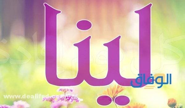 معنى اسم لينا