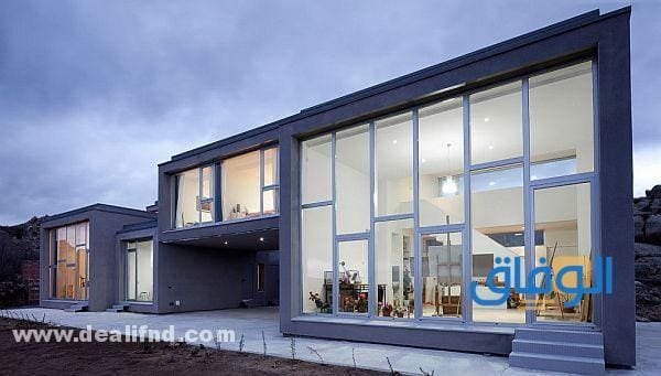 بالصور 08 (أفضل انواع زجاج واجهات الفلل) حديثة 2024 أفضل انواع زجاج واجهات الفلل