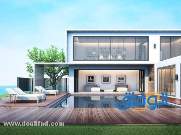 بالصور 08 (أفضل انواع زجاج واجهات الفلل) حديثة 2024 أفضل انواع زجاج واجهات الفلل