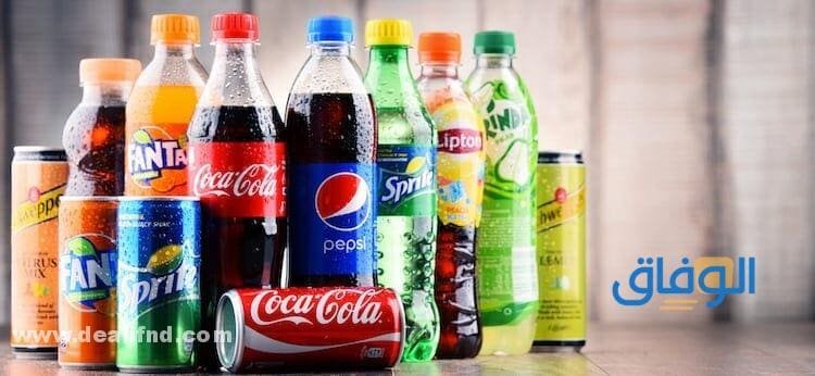 أشهر 10 انواع المشروبات الغازية (فوائد واضرار)