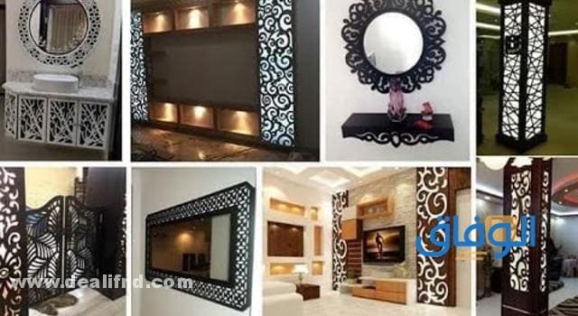 ديكور خشب مفرغ محفور