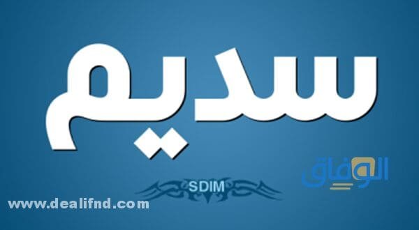 معنى اسم سديم