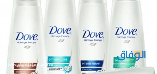Dove 05 (انواع شامبو دوف) وفوائد كل نوع