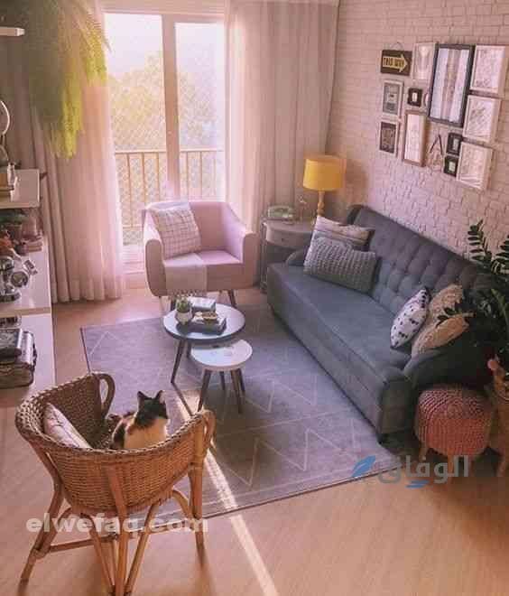 ديكور شقق صغيرة 50 متر