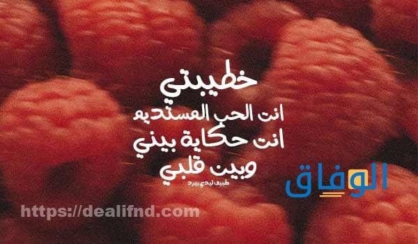 عبارات لخطيبتي الجميلة