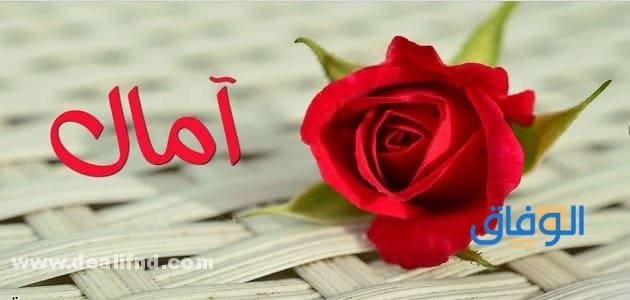 معنى اسم امل