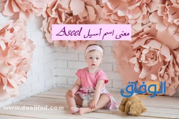 معنى اسم اسيل