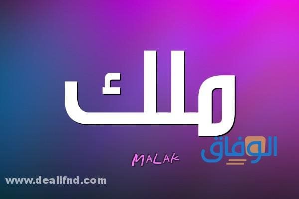 معنى اسم ملك