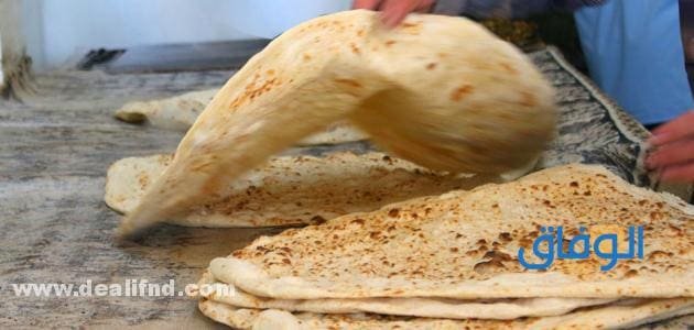 طريقة تحضير (خبز صاج) بطريقة ولا أروع بالتفصيل