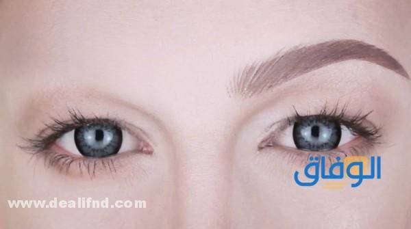 طريقة (رسمه حواجب) طبيعية مناسبة لشكل الوجه بالخطوات رسمه حواجب للعيون الصغيرة