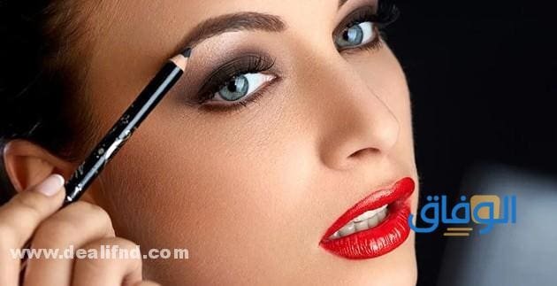 طريقة (رسمه حواجب) طبيعية مناسبة لشكل الوجه بالخطوات رسمه حواجب للعيون الواسعة
