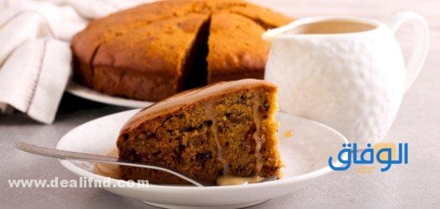 بالمكونات والتحضير (صوص كيكة التمر) بطريقة لذيذة وسهلة كيكة التمر بجوز الهند