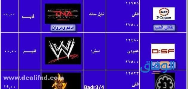 تردد قناة المصارعة الجديد 2026 | على النايل سات "<yoastmark