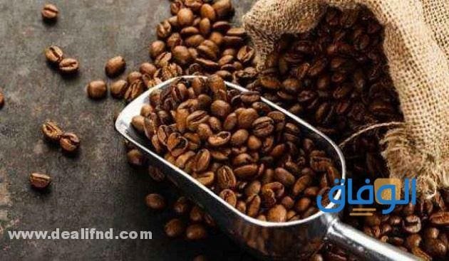 طريقة قشر القهوة