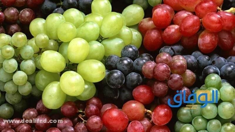فوائد العنب