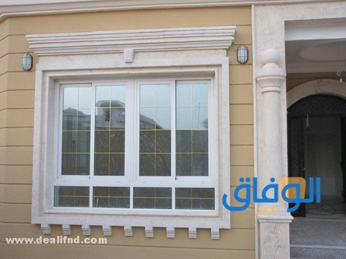 اشكال شبابيك خارجية جبس