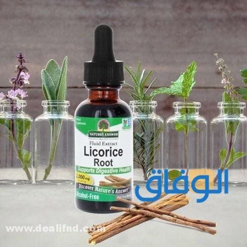 فوائد زيت عرق السوس
