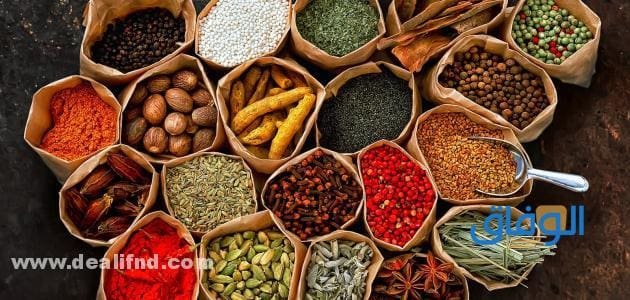 اسماء بهارات الاكل