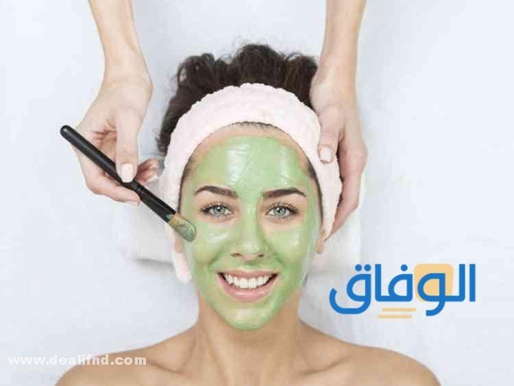 ماسك الشاي الأخضر للبشرة الدهنية