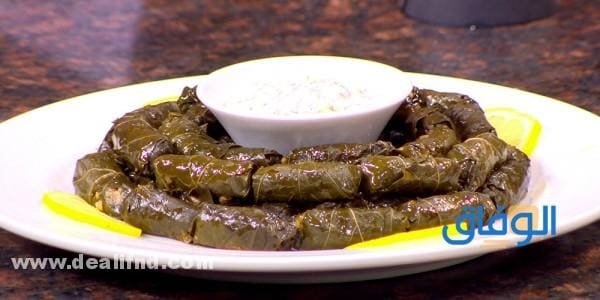 طريقة تحضير صوص ورق العنب بالزبادي شهي ولذيذ