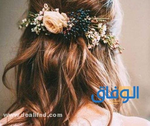 طوق ورد طبيعي
