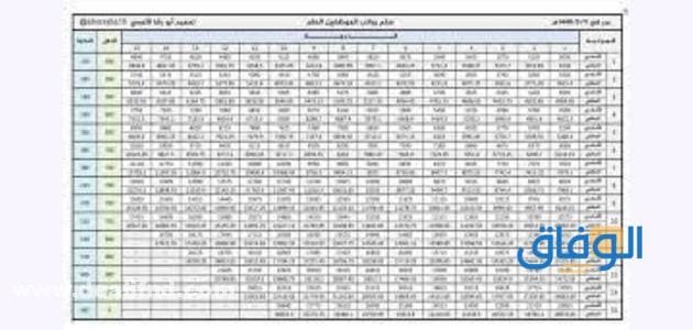 مسير رواتب الأفراد | 2024 مع البدلات والعلاوات الجديدة