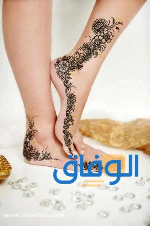 نقش حناء رجل بسيط