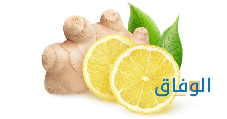 فوائد الزنجبيل والليمون للكرش
