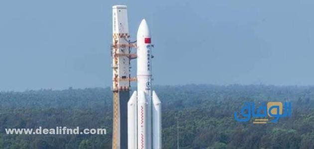 احداثيات الصاروخ الصيني