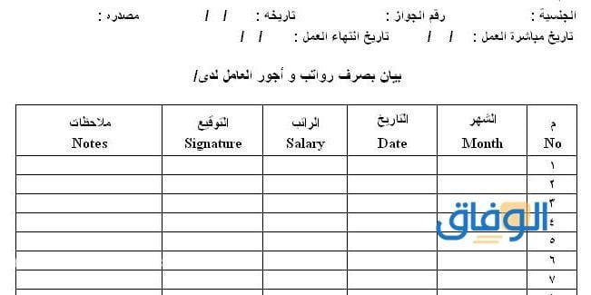 كم : خدمة مسير الرواتب