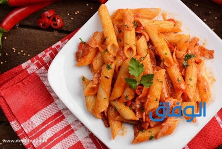 مكرونة بكريمة الطبخ