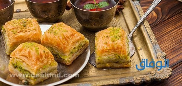 +10 ألذ حلويات شامية مشهورة | بطريقتها الأصلية أنواع البقلاوة