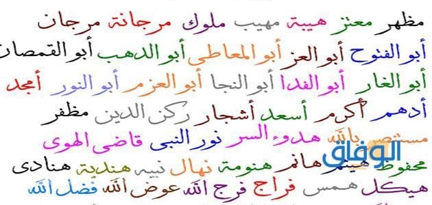 +240 أجدد أسماء عربية أصيلة | 2024 ومعانيها