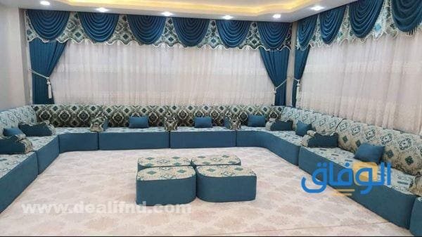 +40 بالصور (جلسات ارضيه مودرن) وكلاسيك تصميمات 2024